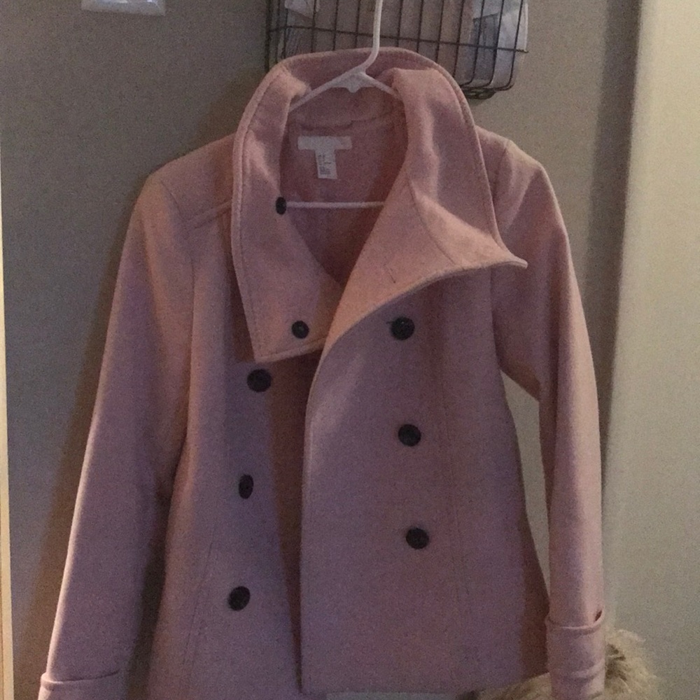 H&M Pink Peacoat